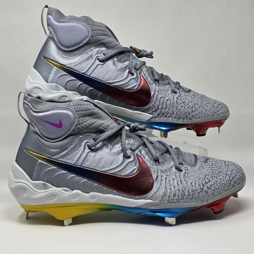 Nike Men's Alpha Huarache NXT Baseball Metal Cleats FZ3325-001 Size 14 New